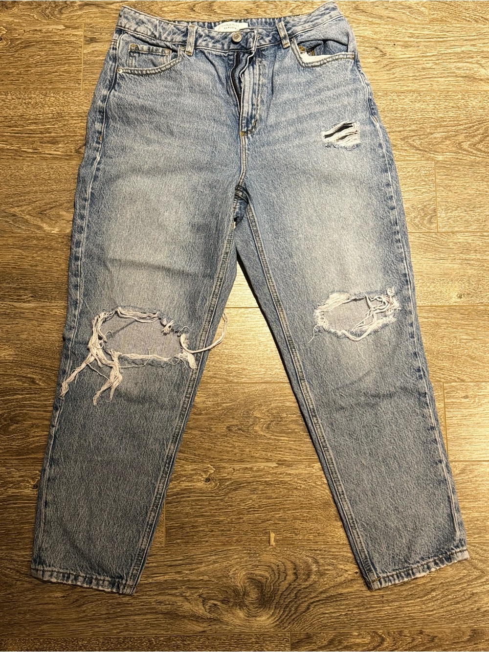Dynamite “Claudia” - Boyfriend Cut Ripped Jeans